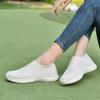 image:imagekonhill Womens Slip On Sneakers Lightweight Walking Shoes Breathable Work Shoes for Nursing amp Standing All Day8636 Beige