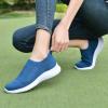 image:imagekonhill Womens Slip On Sneakers Lightweight Walking Shoes Breathable Work Shoes for Nursing amp Standing All Day8822 Blue