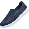 image:imagekonhill Mens Slip On Loafers Sneakers  Casual Knit Walking Shoes for Men Lightweight Breathable Memory Foam Boat Shoes Comfortable SlipOn Driving Loafers for Work Travel Beach22017dNavy