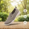 image:imagekonhill Womens Slip On Walking Shoes Breathable Knit Loafers for Women Lightweight Casual Comfort Flats for Work Travel and Everyday WearKhaki