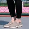 image:imagekonhill Womens Slip On Walking Shoes Breathable Knit Loafers for Women Lightweight Casual Comfort Flats for Work Travel and Everyday WearKhaki