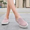 image:imagekonhill Womens Slip On Walking Shoes Lightweight Breathable Knit Casual Loafers Comfortable Fashion SneakersPink
