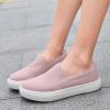 image:imagekonhill Womens Slip On Walking Shoes Lightweight Breathable Knit Casual Loafers Comfortable Fashion SneakersPink