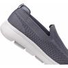 image:imagekonhill Mens Slip On Walking Shoes Breathable Knit Casual Sneakers Comfortable Laceless Mesh Loafers with Flexible Cushioning SoleADark Grey