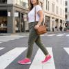 image:imagekonhill Womens Walking Shoes Slip On Sneakers Lightweight Comfort Mesh Ideal Mom Gifts for Mothers Day6701 Rosy