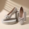 image:imagekonhill Womens Bellet Flats Pointed Toe Dress Knit Loafer Flats Comfortable Fashion Elegant Slip On Shoes fit for Casual amp OfficeA Nude