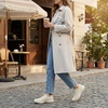 image:imagekonhill Womens Slip On Walking Tennis Shoes  Comfortable Mesh Casual Work Memory Foam Sneakers for Standing All DayBeige