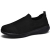 image:imagekonhill Womens Walking Shoes Slip On Sneakers Breathable Mesh Lightweight Casual Footwear for Daily Commute03 All Black