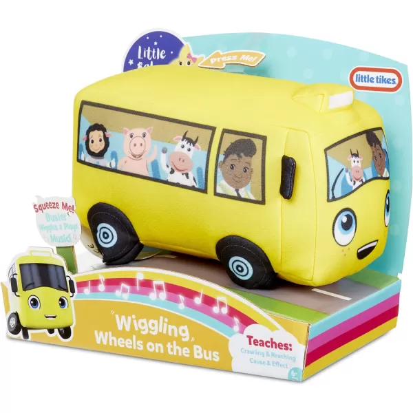 Little Tikes Little Baby Bum Wigglin Wheels On The Bus Official Plush ToyStandard