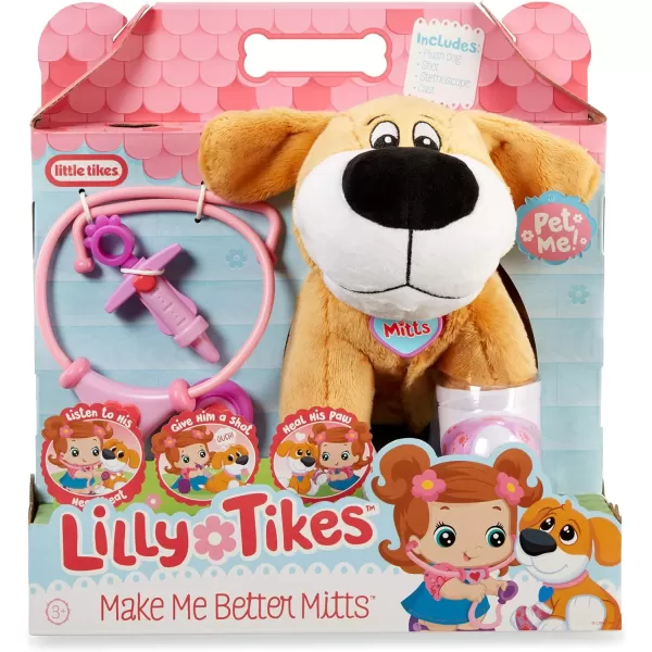 Little Tikes Make Me Better Mitts Plush Interactive Pet from Lilly Tikes for Kids Ages 3 Years and Up