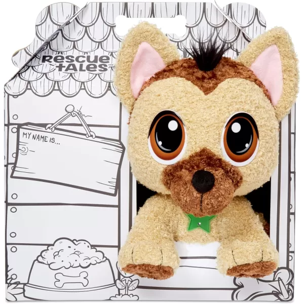 Little Tikes Rescue Tales Adoptable German Shepherd Interactive Plush Pet Toy Multicolor