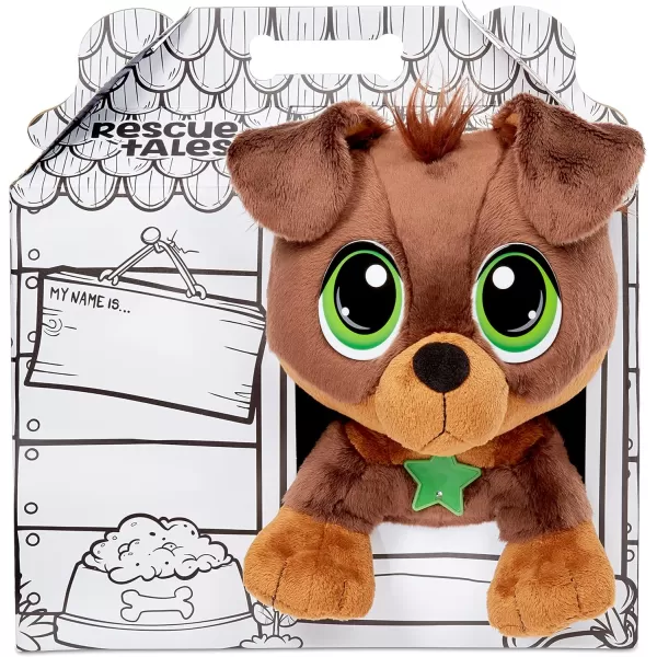 Little Tikes Rescue Tales Adoptable Pet Rottweiler Interactive Plush Pet Toy Multicolor