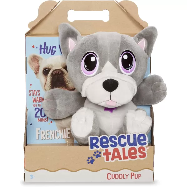 Little Tikes Rescue Tales Cuddly Pup Frenchie Soft Plush Pet Toy Multicolor