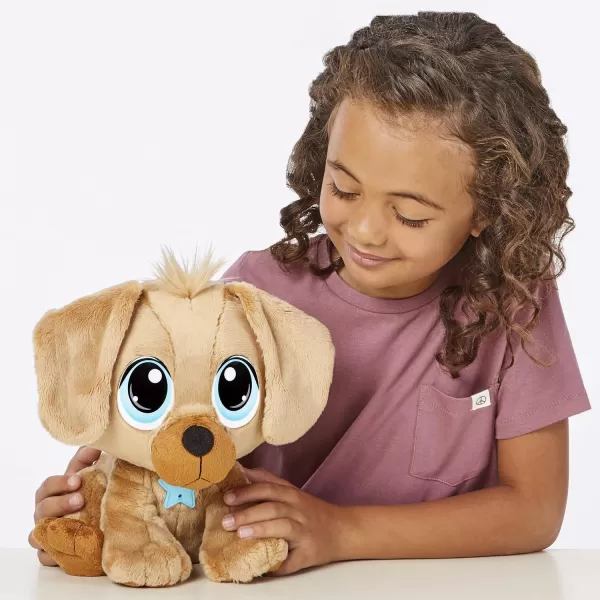 Little Tikes Rescue Tales Golden Retriever Adoptable Pet Cuddly Interactive Toy Soft Plush Stuffed Animal Wags Tail Puppy Sounds Doghouse Playset Gifts for Kids Toys for Girls Boys Ages 3 4 5