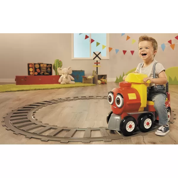 Little Tikes Cozy Train Scoot RideOn with Track Under Seat Storage and Working Bell for Indoor amp Outdoor Train Themed Play for Preschool Kids Boys Girls Ages 15 YearsLittle Tikes Cozy Train Scoot RideOn with Track Under Seat Storage and Working Bell for Indoor amp Outdoor Train Themed Play for Preschool Kids Boys Girls Ages 15 Years