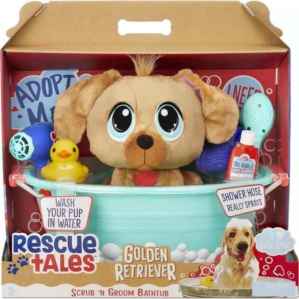 Little Tikes Rescue Tales Scrub n Groom Bathtub Playset wGolden Retriever Toy Stuffed Animal Plush Wet and Dry with 9 Accessories Gifts for Kids Toys for Girls amp Boys Ages 3 4 5 Years OldLittle Tikes Rescue Tales Scrub n Groom Bathtub Playset wGolden Retriever Toy Stuffed Animal Plush Wet and Dry with 9 Accessories Gifts for Kids Toys for Girls amp Boys Ages 3 4 5 Years Old