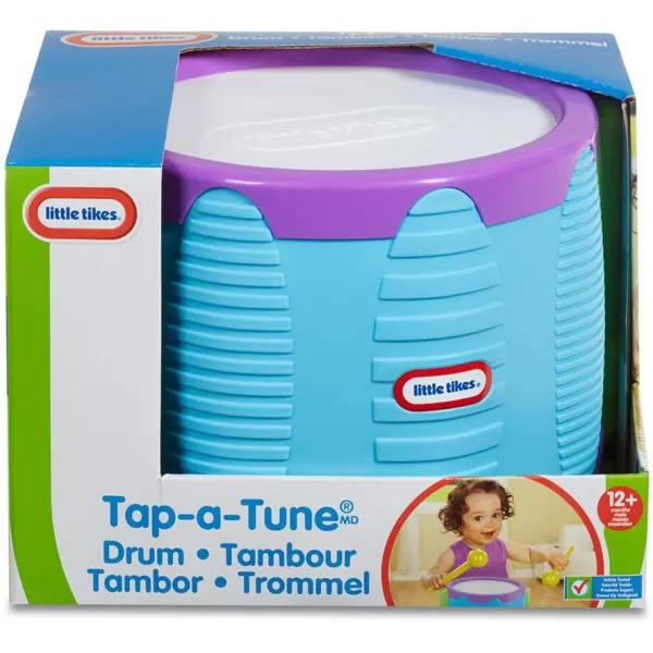 Little Tikes TapATune Drum Baby Toy Multi Color 643002 925 L x 925 W x 630 H InchesLittle Tikes TapATune Drum Baby Toy Multi Color 643002 925 L x 925 W x 630 H Inches