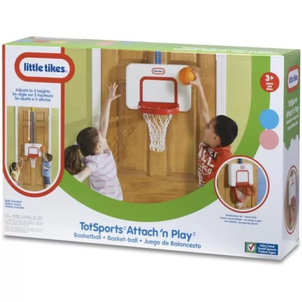 Little Tikes Attach n Play Basketball Set Original  WhiteLittle Tikes Attach n Play Basketball Set Original  White