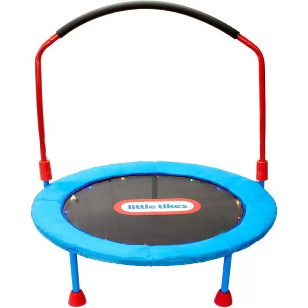 Little Tikes LightUp 3foot Trampoline with Folding Handle for Kids Ages 3 to 6Trampoline