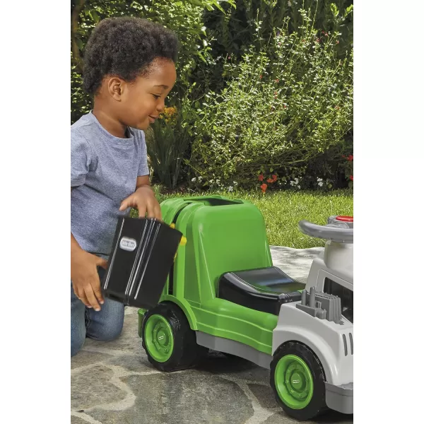 Little Tikes Dirt Diggers Garbage Truck Scoot Ride On with Real Working Horn and Trash Bin for Themed Roleplay for Boys Girls Kids Toddlers Ages 2 to 5 Years LargeLittle Tikes Dirt Diggers Garbage Truck Scoot Ride On with Real Working Horn and Trash Bin for Themed Roleplay for Boys Girls Kids Toddlers Ages 2 to 5 Years Large