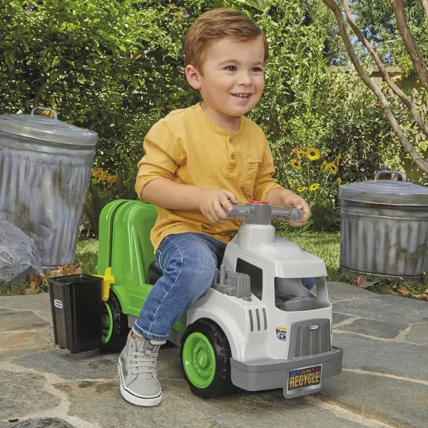 Little Tikes Dirt Diggers Garbage Truck Scoot Ride On with Real Working Horn and Trash Bin for Themed Roleplay for Boys Girls Kids Toddlers Ages 2 to 5 Years LargeLittle Tikes Dirt Diggers Garbage Truck Scoot Ride On with Real Working Horn and Trash Bin for Themed Roleplay for Boys Girls Kids Toddlers Ages 2 to 5 Years Large