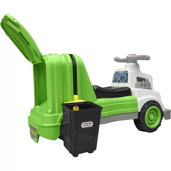 Little Tikes Dirt Diggers Garbage Truck Scoot Ride On with Real Working Horn and Trash Bin for Themed Roleplay for Boys Girls Kids Toddlers Ages 2 to 5 Years LargeLittle Tikes Dirt Diggers Garbage Truck Scoot Ride On with Real Working Horn and Trash Bin for Themed Roleplay for Boys Girls Kids Toddlers Ages 2 to 5 Years Large