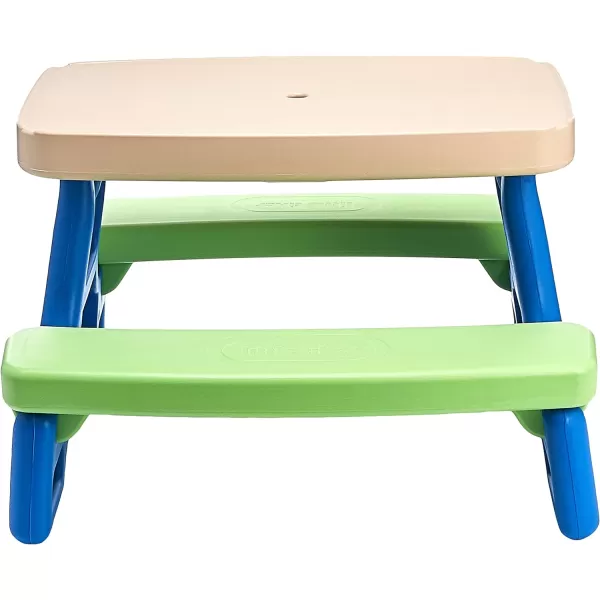 Little Tikes Easy Store Jr Kid Picnic Play Table BluegreenPlay Table