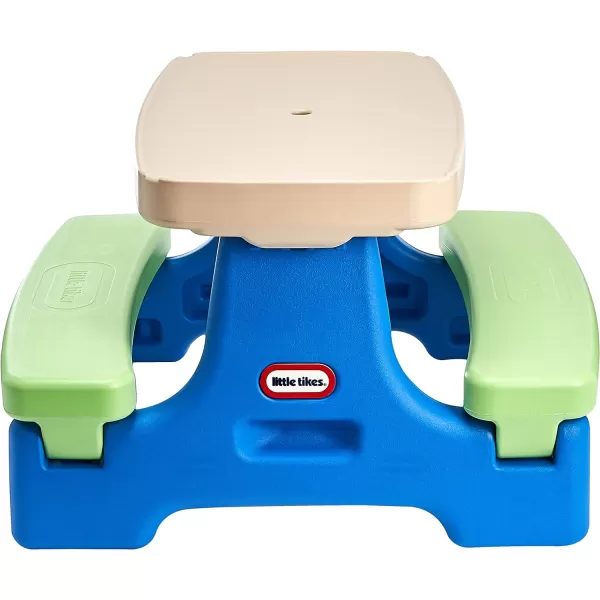 Little Tikes Easy Store Jr Kid Picnic Play Table BluegreenPlay Table