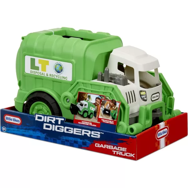 Little Tikes Garbage Truck Toy Truck Dirt Diggers  Play Indoors or Outdoors in The Sand or Dirt MediumLittle Tikes Garbage Truck Toy Truck Dirt Diggers  Play Indoors or Outdoors in The Sand or Dirt Medium