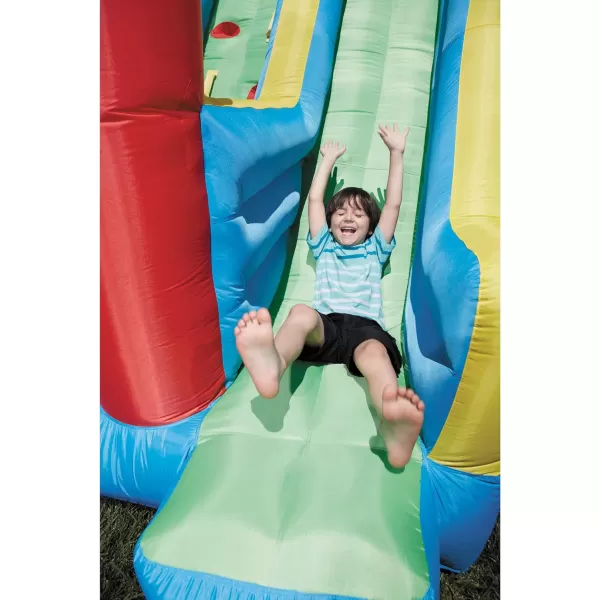 Little Tikes Giant Inflatable Slide Bouncer with Heavy Duty Bouncer Multicolor ModelLittle Tikes Giant Inflatable Slide Bouncer with Heavy Duty Bouncer Multicolor Model