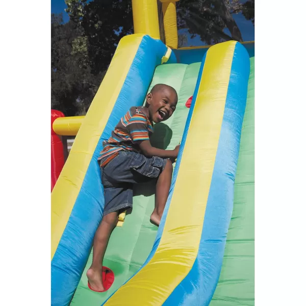 Little Tikes Giant Inflatable Slide Bouncer with Heavy Duty Bouncer Multicolor ModelLittle Tikes Giant Inflatable Slide Bouncer with Heavy Duty Bouncer Multicolor Model