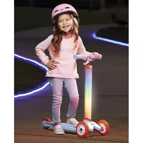 Little Tikes Glow Stick 3 Wheel Kick Scooter with Light Patterns Ages 25 YearsLittle Tikes Glow Stick 3 Wheel Kick Scooter with Light Patterns Ages 25 Years