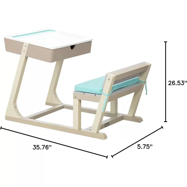 Little Tikes Great Ideas Desk Wooden Desk for Kids Ages 38Little Tikes Great Ideas Desk Wooden Desk for Kids Ages 38