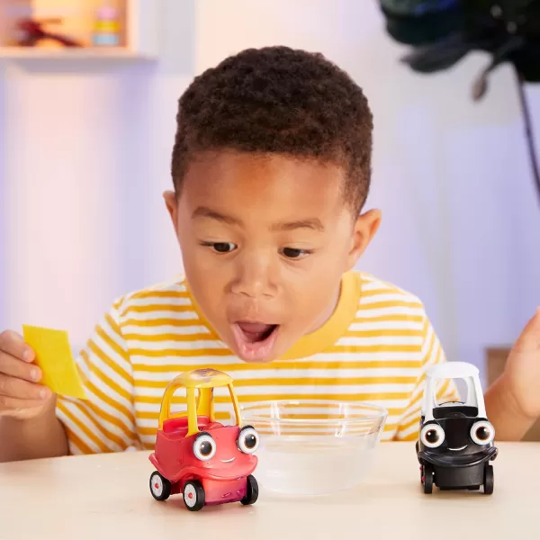 Little Tikes Lets Go Cozy Coupe 2pk Mini Color Change Vehicles for Tabletop or Floor Push Play Car Fun and Color Change for Toddlers Boys Girls 3 Years RedLittle Tikes Lets Go Cozy Coupe 2pk Mini Color Change Vehicles for Tabletop or Floor Push Play Car Fun and Color Change for Toddlers Boys Girls 3 Years Red