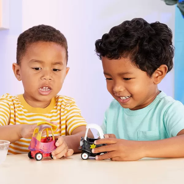 Little Tikes Lets Go Cozy Coupe 2pk Mini Color Change Vehicles for Tabletop or Floor Push Play Car Fun and Color Change for Toddlers Boys Girls 3 Years RedLittle Tikes Lets Go Cozy Coupe 2pk Mini Color Change Vehicles for Tabletop or Floor Push Play Car Fun and Color Change for Toddlers Boys Girls 3 Years Red