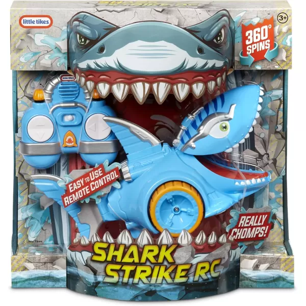 Little Tikes Shark Strike RC Remote Control Toy Car MulticolorLittle Tikes Shark Strike RC Remote Control Toy Car Multicolor