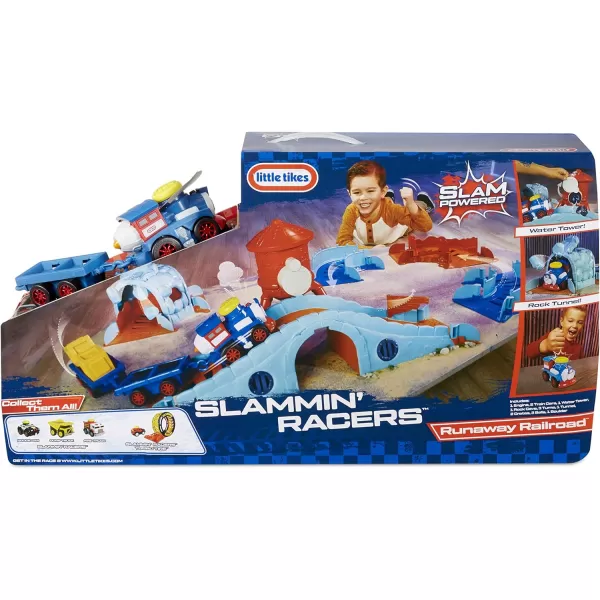 Little Tikes Slammin Racers Runaway Railroad Set amp Train with SoundsLittle Tikes Slammin Racers Runaway Railroad Set amp Train with Sounds