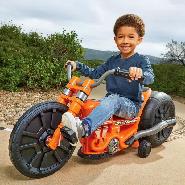 Little Tikes Street Burner RideOn with Motorcycle Styling Adjustable Seat Durable Wheels Removeable Training Wheels for Kids Children Toddlers Girls Boys Ages 3 YearsLittle Tikes Street Burner RideOn with Motorcycle Styling Adjustable Seat Durable Wheels Removeable Training Wheels for Kids Children Toddlers Girls Boys Ages 3 Years