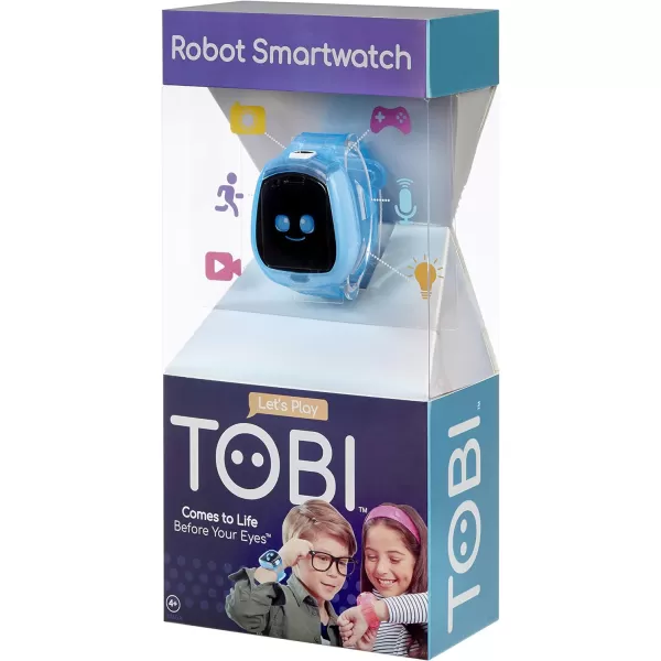 Little Tikes Tobi Robot Smartwatch  Blue with Movable Arms and Legs Fun Expressions Sound Effects Play Games Track Fitness and Steps Builtin Cameras for Photo and Video 512 MB  Kids Age 4Little Tikes Tobi Robot Smartwatch  Blue with Movable Arms and Legs Fun Expressions Sound Effects Play Games Track Fitness and Steps Builtin Cameras for Photo and Video 512 MB  Kids Age 4