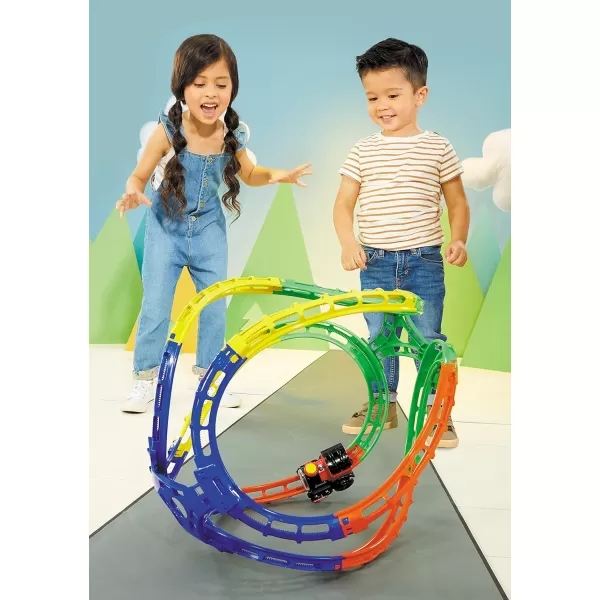 Little Tikes Tumble Train Toy Train Set with Lights and Sound Adjustable Train Tracks That Get Kids Moving Gifts for Kids Toys for Toddlers and Boys Girls Ages 3 4 5 Year OldMultiColorLittle Tikes Tumble Train Toy Train Set with Lights and Sound Adjustable Train Tracks That Get Kids Moving Gifts for Kids Toys for Toddlers and Boys Girls Ages 3 4 5 Year OldMultiColor