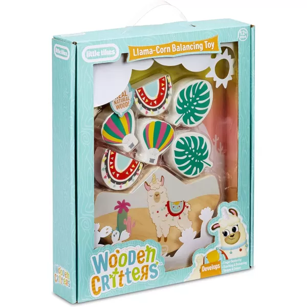 Little Tikes Wooden Critters Unicorn Developmental Balancing ToyLlamacorn