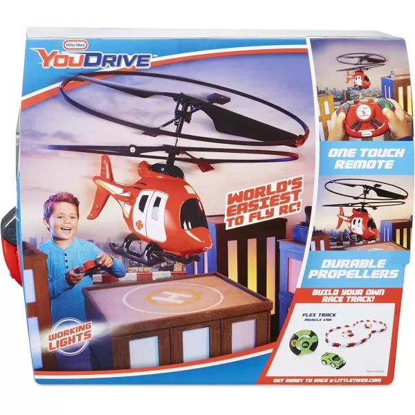 Little Tikes Youdrive Rescue Chopper Radio Control Helicopter with LightsLittle Tikes Youdrive Rescue Chopper Radio Control Helicopter with Lights