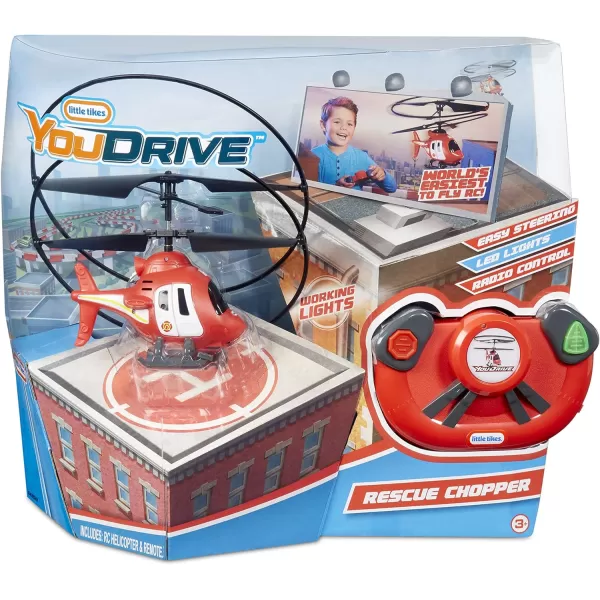 Little Tikes Youdrive Rescue Chopper Radio Control Helicopter with LightsLittle Tikes Youdrive Rescue Chopper Radio Control Helicopter with Lights