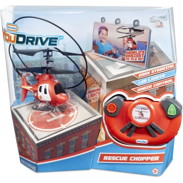 Little Tikes Youdrive Rescue Chopper Radio Control Helicopter with LightsLittle Tikes Youdrive Rescue Chopper Radio Control Helicopter with Lights