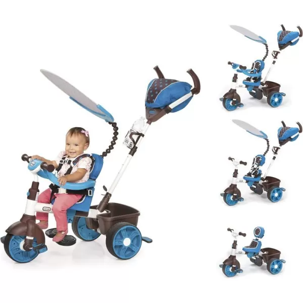 Little Tikes 4in1 Trike Ride On BlueWhite Sports EditionLittle Tikes 4in1 Trike Ride On BlueWhite Sports Edition