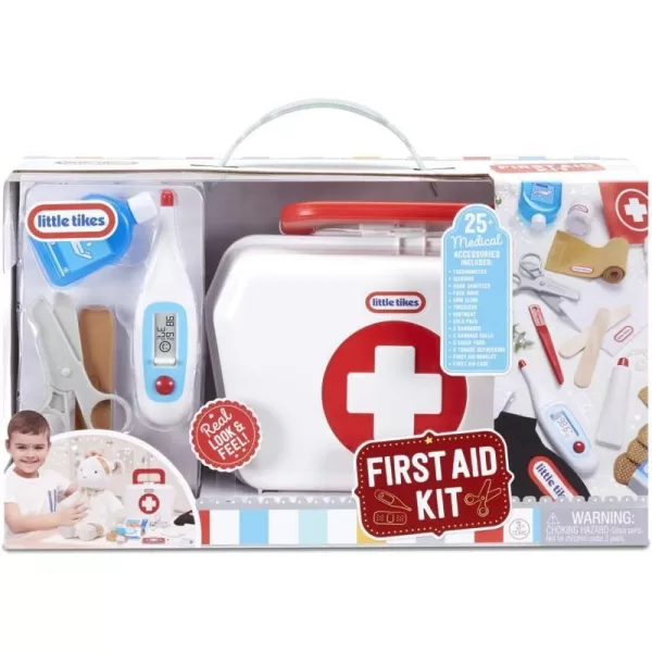 Little Tikes First Aid Kit Realistic Doctor Pretend Play Toy for Kids Includes 25 Accessories Ages 3Little Tikes First Aid Kit Realistic Doctor Pretend Play Toy for Kids Includes 25 Accessories Ages 3