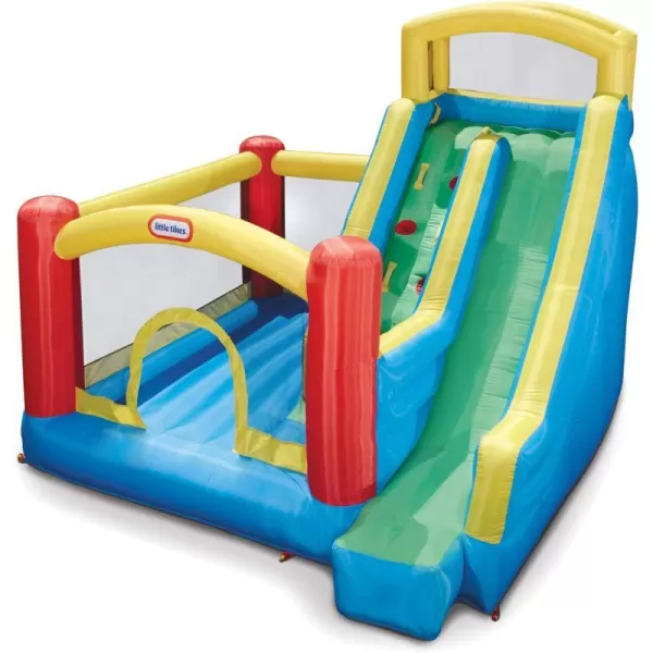 Little Tikes Giant Inflatable Slide Bouncer with Heavy Duty Bouncer Multicolor ModelLittle Tikes Giant Inflatable Slide Bouncer with Heavy Duty Bouncer Multicolor Model