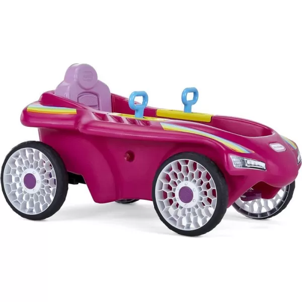 Little Tikes Jett Car Racer Pink Ride On Car with Adjustable Seat Back Dual Handle Rear Wheel Steering Racing Control Kid Powered Fun Great Gift for Kids Toys for Girls Boys Ages 310 YearsLittle Tikes Jett Car Racer Pink Ride On Car with Adjustable Seat Back Dual Handle Rear Wheel Steering Racing Control Kid Powered Fun Great Gift for Kids Toys for Girls Boys Ages 310 Years