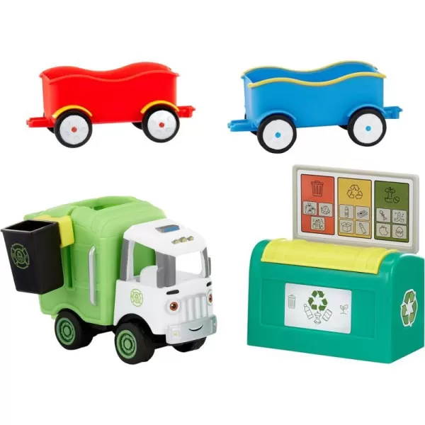 Little Tikes Lets Go Cozy Coupe Garbage Truck Playset with Push and Play Vehicle for Floor or Tabletop Car Fun for Toddlers Boys Girls 3 YearsLittle Tikes Lets Go Cozy Coupe Garbage Truck Playset with Push and Play Vehicle for Floor or Tabletop Car Fun for Toddlers Boys Girls 3 Years