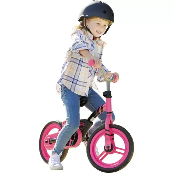 Little Tikes My First BalancetoPedal Bike with Fold in Pedals 2in1 Pink 25 Years 12InchLittle Tikes My First BalancetoPedal Bike with Fold in Pedals 2in1 Pink 25 Years 12Inch